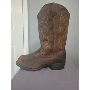 Justin Mens Cowboy Western Boots 2551 Bay Apache Size 13D NWOB